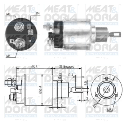 Solenoid Switch, starter